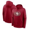 Nike Club Fleece Pullover Hoodie - NFL San Francisco 49ers Gym Red M