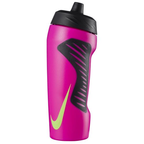 NIKE HYPERFUEL WATER BOTTLE 18OZ FIRE PINK/BLACK/BLACK/GHOST GREEN