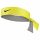 NIKE TENNIS PREMIER HEAD TIE YELLOW STRIKE/BLACK one