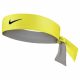 NIKE TENNIS PREMIER HEAD TIE YELLOW STRIKE/BLACK one