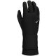 NIKE MENS TRANSFORM RUNNING GLOVES BLACK/BLACK/SILVER