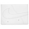 NIKE ICON AIR FORCE 1 CARD WALLET WHITE/WHITE/WHITE