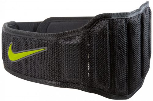 NIKE STRUCTURED TRAINING BELT 2.0 BLACK/VOLT