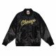 MITCHELL & NESS NBA CHICAGO BULLS BIG FACE 4.0 SATIN JACKET BLACK