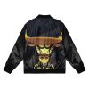 MITCHELL & NESS NBA CHICAGO BULLS BIG FACE 4.0 SATIN JACKET BLACK