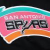 MITCHELL & NESS SAN ANTONIO SPURS Mens Jacket - Button Front Black