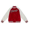 MITCHELL & NESS CHICAGO BULLS Primetime LW Satin Jacket Scarlet