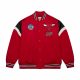 MITCHELL & NESS CHICAGO BULLS NBA HEAVYWEIGHT SATIN JACKET SCARLET 3XL