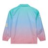 MITCHELL & NESS NBA STATESIDE PASTEL COACHES JACKET Los Angeles Lakers Teal L