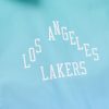 MITCHELL & NESS NBA STATESIDE PASTEL COACHES JACKET Los Angeles Lakers Teal