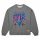 MITCHELL & NESS 90s Reflective Heather Crewneck Sweatshirt Chicago Bulls Grey XL