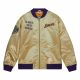 MITCHELL & NESS NBA TEAM OG 2.0 LIGHTWEIGHT SATIN JACKET VINTAGE LOGO LOS ANGELES LAKERS M