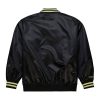 MITCHELL & NESS NBA STATESIDE PASTEL BOMBER JACKET Golden State Warriors Black XXL