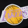 MITCHELL & NESS NBA POSTGAME FLEECE SHORTS VINTAGE LOS ANGELES LAKERS BLACK XL