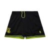 MITCHELL & NESS NBA FASHION NEON MESH SHORTS VINTAGE LOGO Philadelphia 76ers Black L