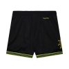 MITCHELL & NESS NBA FASHION NEON MESH SHORTS VINTAGE LOGO Philadelphia 76ers Black