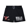 Mitchell & Ness NBA Gameday Mesh 7In Shorts Vintage Logo Chicago Bulls Black M