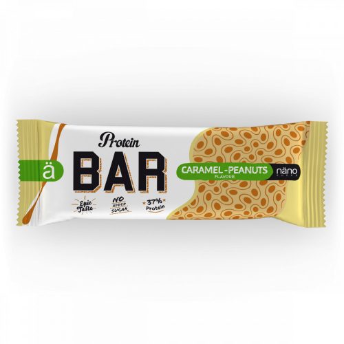 Nanosupps Protein Bar 55g White Choco Caramel Peanut