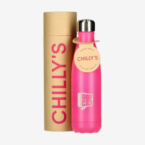 RAPCITY X CHILLYS BOTTLE PINK