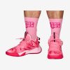 Rapcity X Pink October Socks Pink