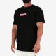 RAPCITY BOX LOGO OVERSIZED TEE BLACK