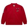 MITCHELL & NESS NBA LIGHTWEIGHT SATIN BOMBER VINTAGE LOGO CHICAGO BULLS 4XL