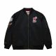 MITCHELL & NESS NBA LIGHTWEIGHT SATIN BOMBER VINTAGE LOGO MIAMI HEAT 3XL