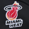 MITCHELL & NESS NBA LIGHTWEIGHT SATIN BOMBER VINTAGE LOGO MIAMI HEAT