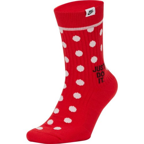 NIKE SNKR SOX UNIVERSITY RED/WHITE/BLACK