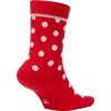 NIKE SNKR SOX UNIVERSITY RED/WHITE/BLACK