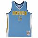 MITCHELL & NESS DENVER NUGGETS NIKOLA JOKIC Mens Swingman Jersey Columbia Blue