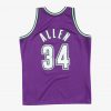 Mitchell & Ness NBA Swingman Road Jersey Bucks 2000 Ray Allen Purple XL