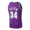 Mitchell & Ness NBA Swingman Road Jersey Bucks 2000 Ray Allen Purple XL