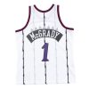 MITCHELL & NESS TORONTO RAPTORS TRACY MCGRADY 98-99' #1 SWINGMAN 2.0 JERSEY WHITE/BLACK