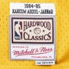 MITCHELL & NESS LOS ANGELES LAKERS KAREEM ABDUL-JABBAR Mens Swingman Jersey Light Gold