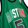 MITCHELL & NESS BOSTON CELTICS 2007-2008 ITALY KEVIN GARNETT SWINGMAN JERSEY KELLY GREEN