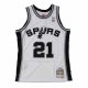 MITCHELL & NESS SAN ANTONIO SPURS TIM DUNCAN 1998-99 SWINGMAN JERSEY WHITE