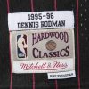 MITCHELL & NESS CHICAGO BULLS DENNIS RODMAN 95-96' #91 ALT. SWINGMAN 2.0 JERSEY BLACK PINSTRIPE