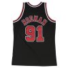 MITCHELL & NESS NBA CHICAGO BULLS DENNIS RODMAN SWINGMAN JERSEY BLACK