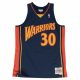 MITCHELL & NESS GOLDEN STATE WARRIORS STEPHEN CURRY 09-10#30 SWINGMAN 2.0 JERSEY NAVY