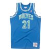 MITCHELL & NESS MINNESOTA TIMBERWOLVES KEVIN GARNETT 95-96' #21 ROAD SWINGMAN 2.0 JERSEY ROYAL