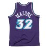 MITCHELL & NESS UTAH JAZZ KARL MALONE Mens Swingman Jersey