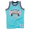 MITCHELL & NESS VANCOUVER GRIZZLIES MIKE BIBBY #10 SWINGMAN 2.0 JERSEY TEAL