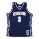 MITCHELL & NESS GEORGETOWN UNIVERSITY ALLEN INVERSON 95-96 SWINGMAN JERSEY NAVY