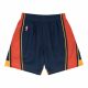 MITCHELL & NESS NBA SWINGMAN ROAD SHORTS GOLDEN STATE WARRIORS 09-10 NAVY