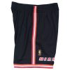 Mitchell & Ness shorts Swingman Shorts Miami Heat Road 1996-97 BLACK