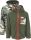 SPRAYGROUND DOUBLE TEDDY NYLON JACKET GREEN