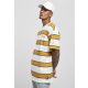 STARTER STARTER LOGO STRIPED TEE WHITE/YELLOW