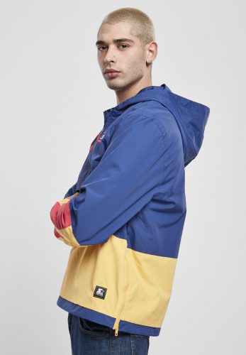 STARTER STARTER MULTICOLORED LOGO WINDBREAKER RED/BLUE/YELLOW