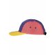 STARTER STARTER MULTICOLORED LOGO PATCH JOCKEY CAP PINK/BLUE/ORANGE ONE SIZE